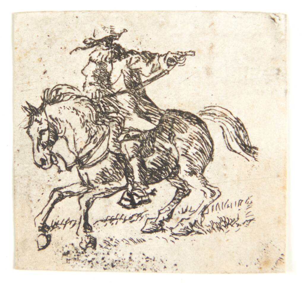 En rytter, Pieter van Laer, 1599-1642