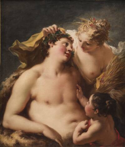 Ceres, Bacchus og Amor