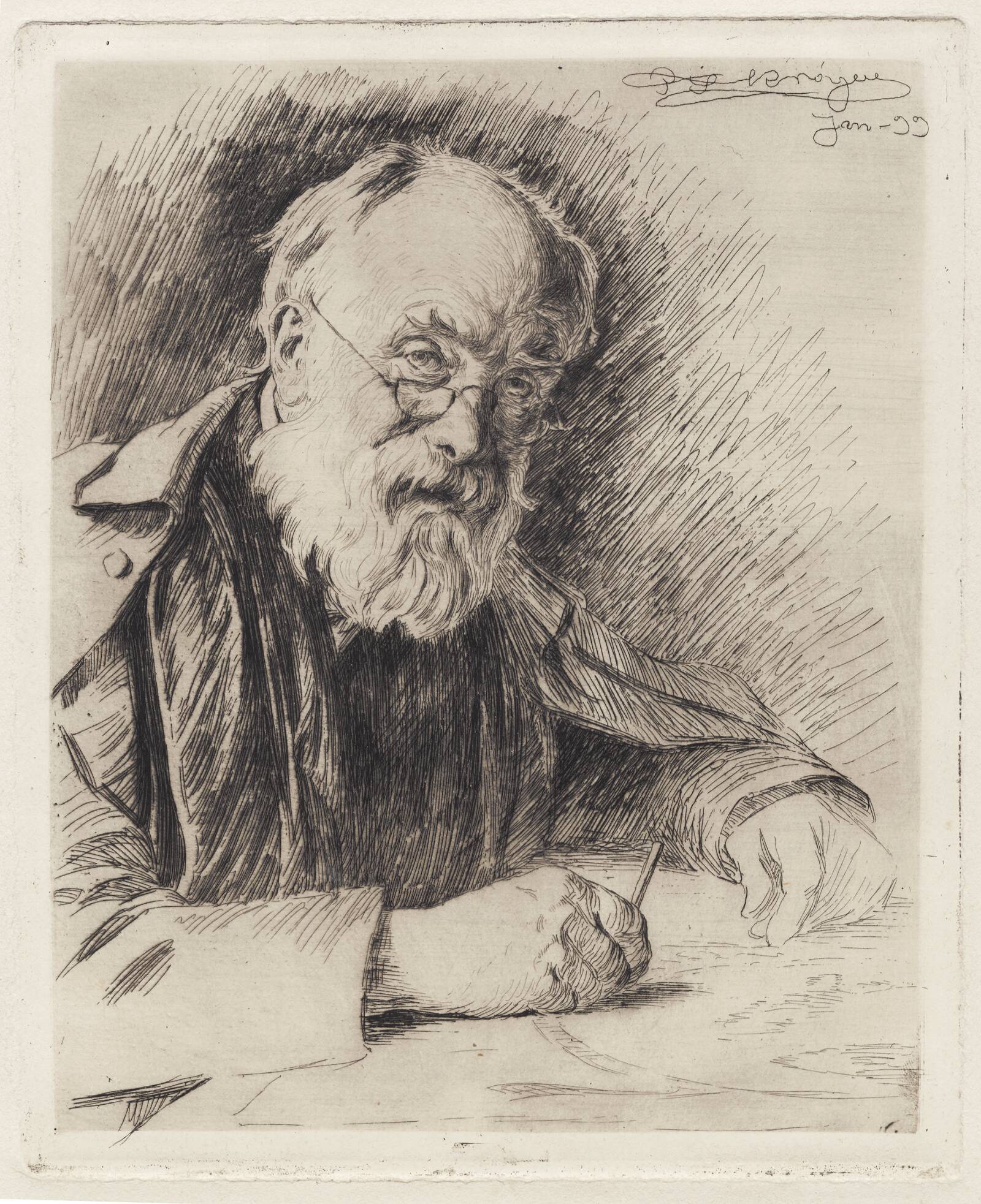 Lorenz Frölich, P.S. Krøyer, 1899