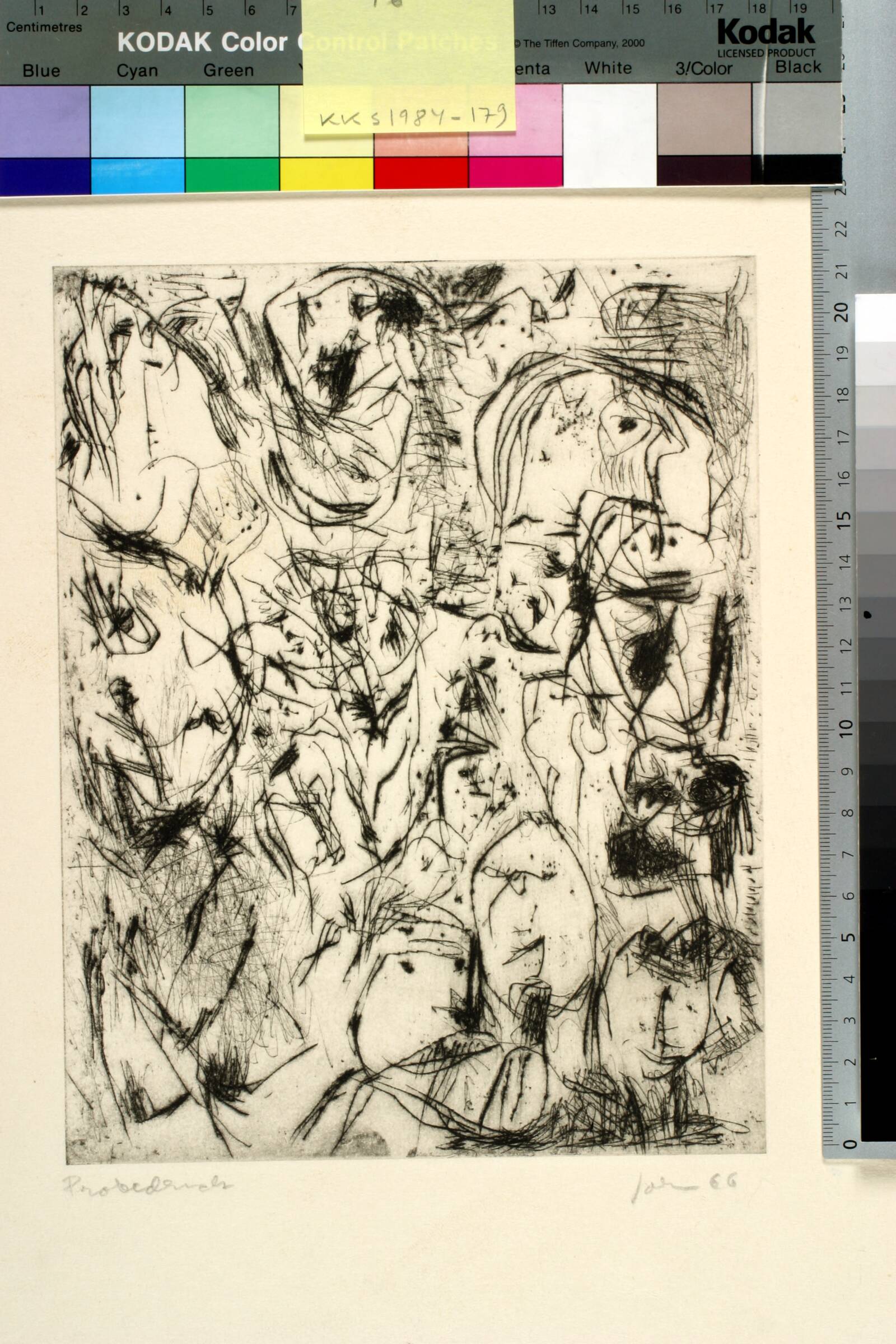Population impopulaire, Asger Jorn, 1966
