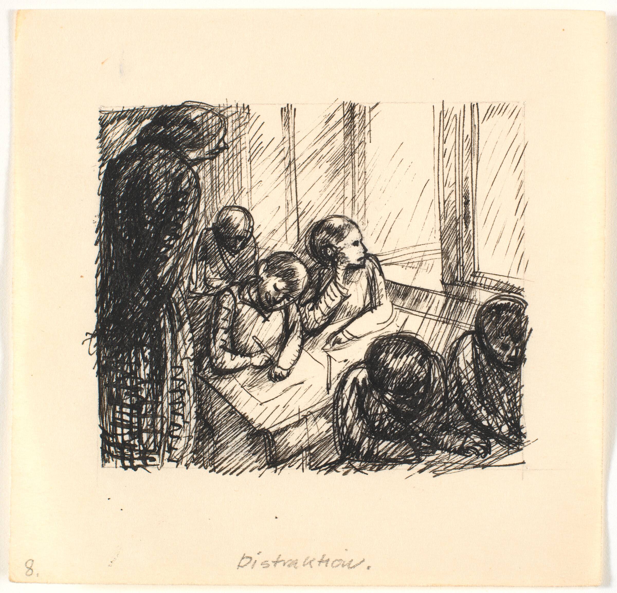 Distraktion, Palle Nielsen, 1949