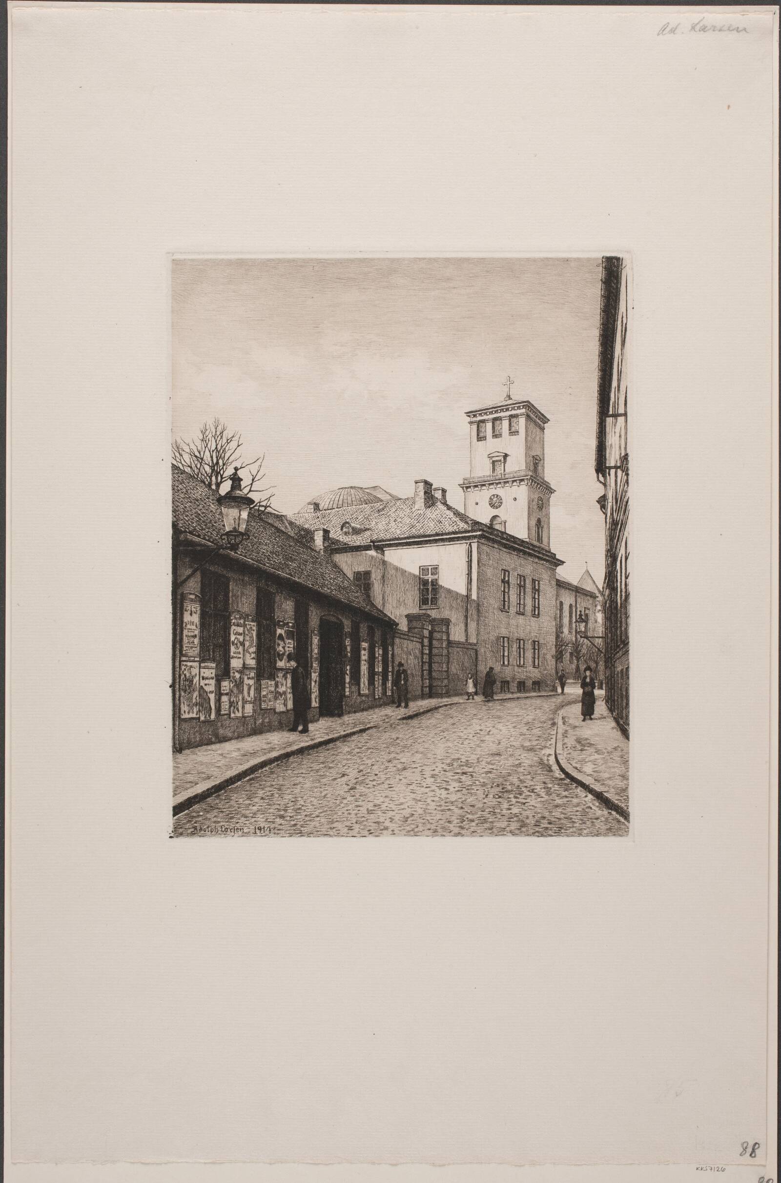 Store Kannikestræde, Adolph Larsen, 1914