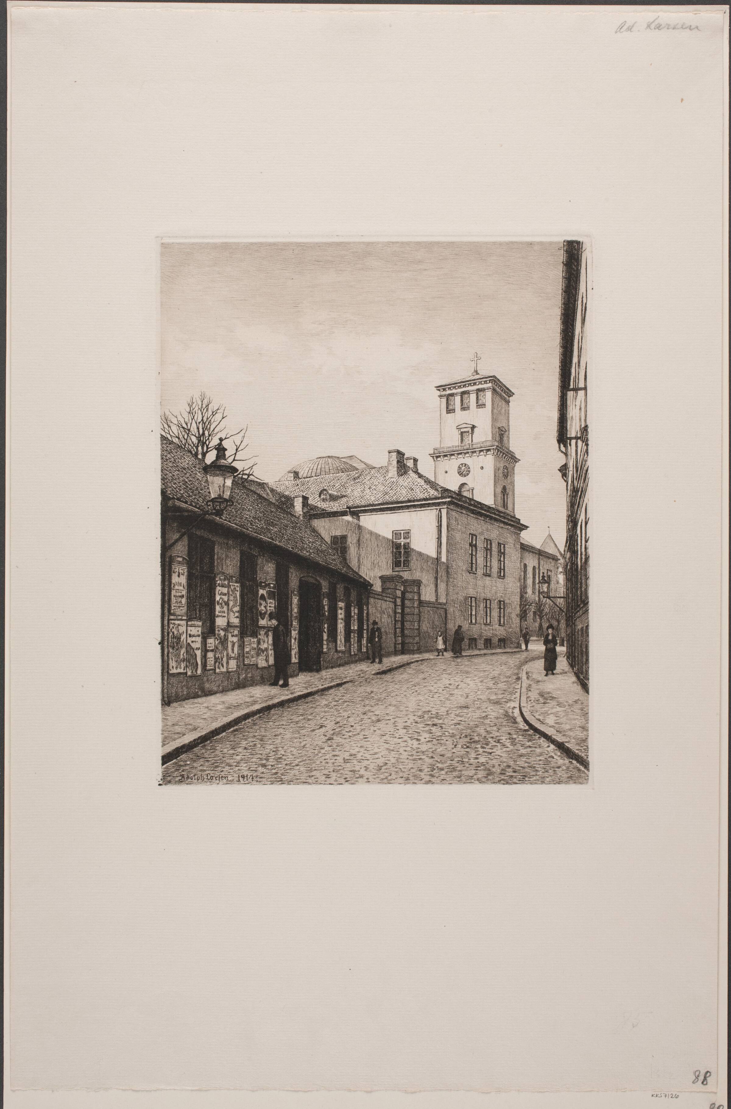Store Kannikestræde, Adolph Larsen, 1914