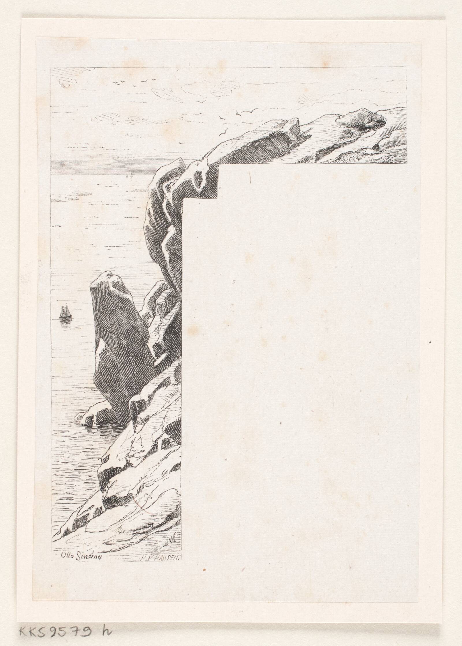 Illustration til "Makreldorg", H.P. Hansen, 1829-1899