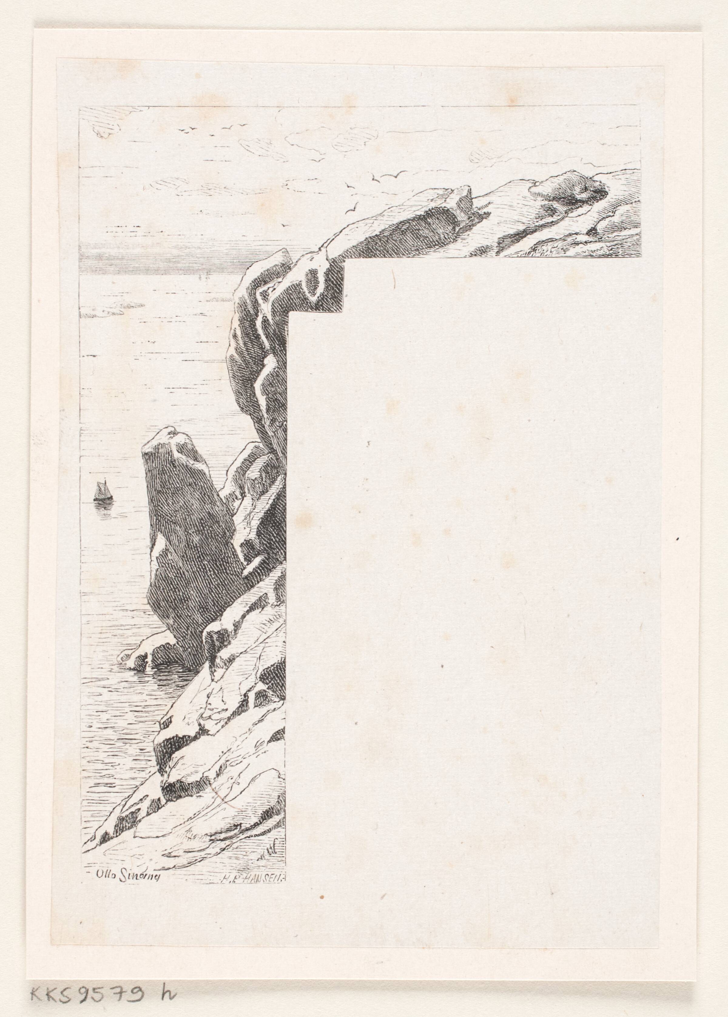 Illustration til "Makreldorg", H.P. Hansen, 1829-1899