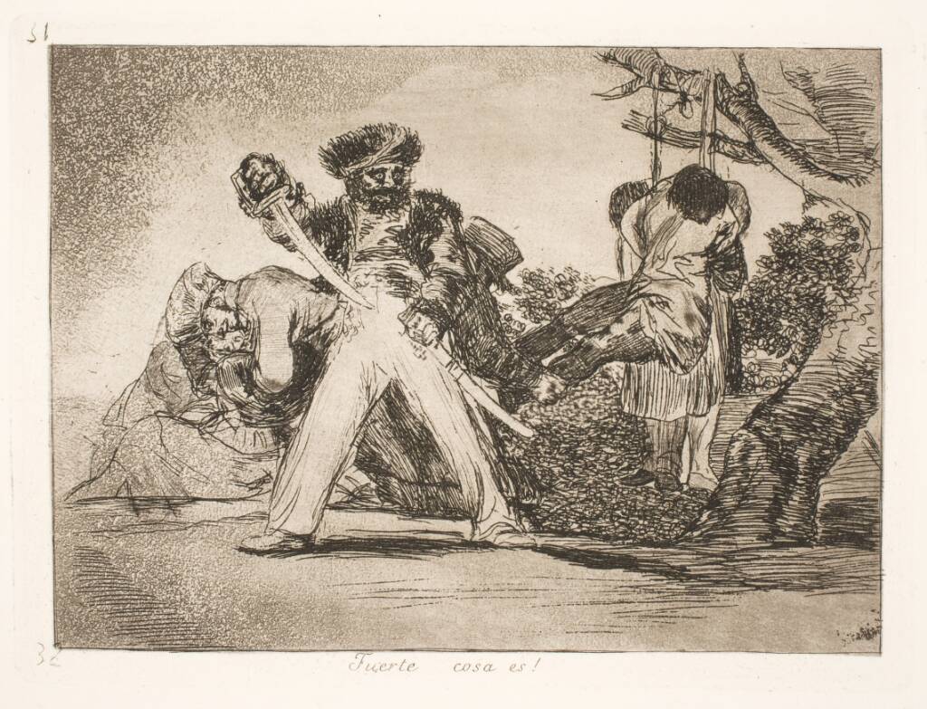 Et probat middel (31), Francisco de Goya, 1810-1820