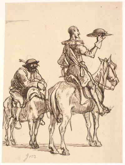 Don Quixote betragter sin hjelm