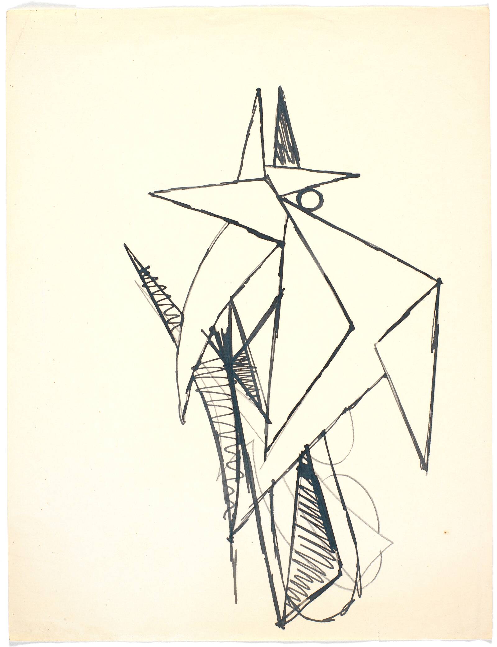 Fuglefiguration, Richard Mortensen, 1937-1939