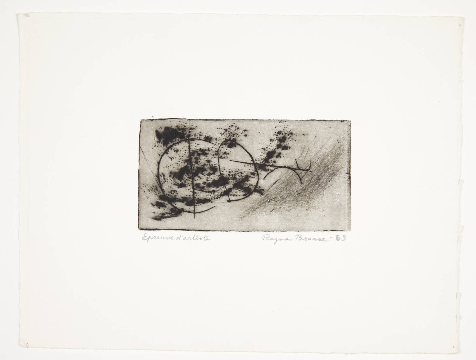 Uden titel, Ragna Braase, 1963