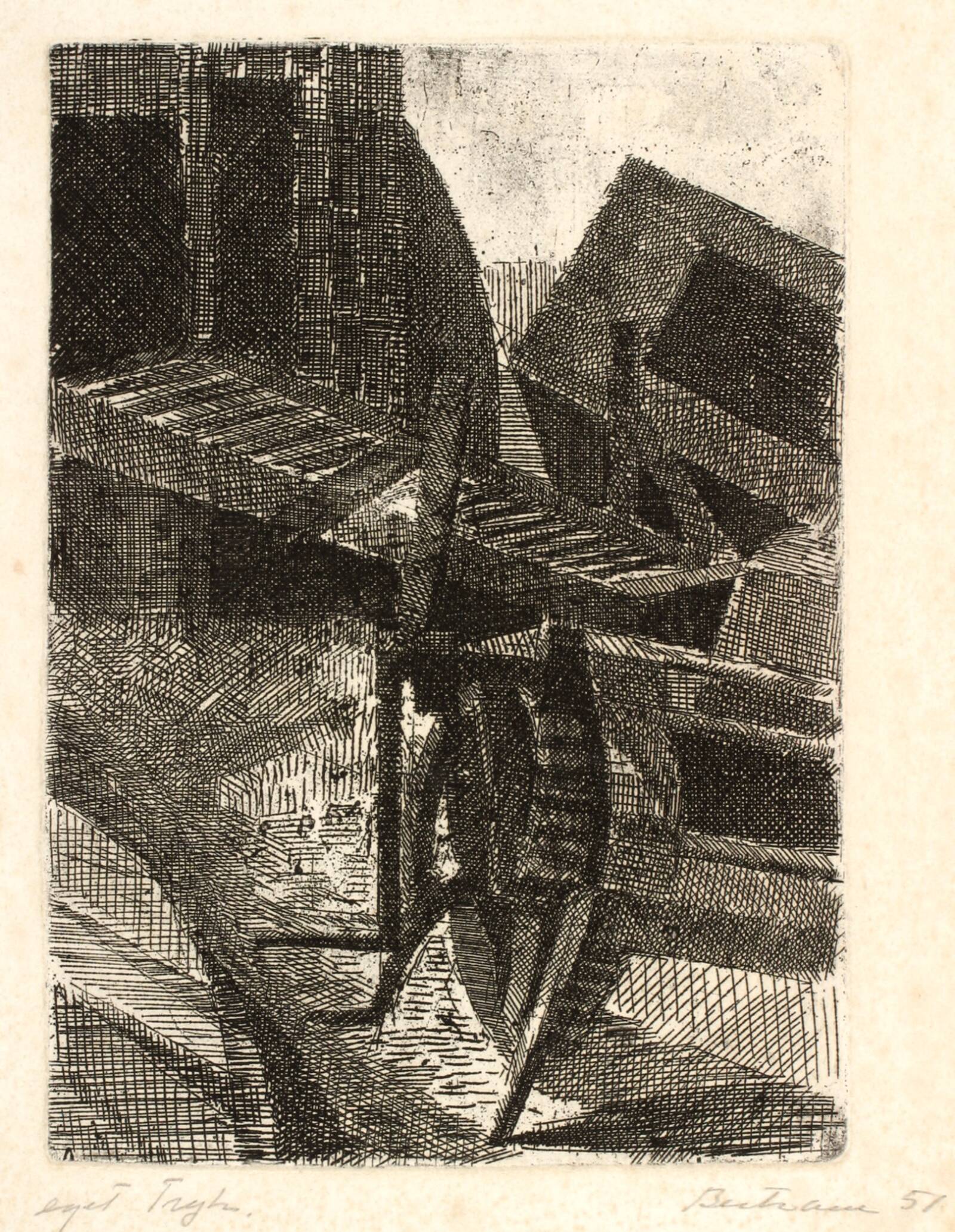 Skudehavnen, Helge Bertram, 1951