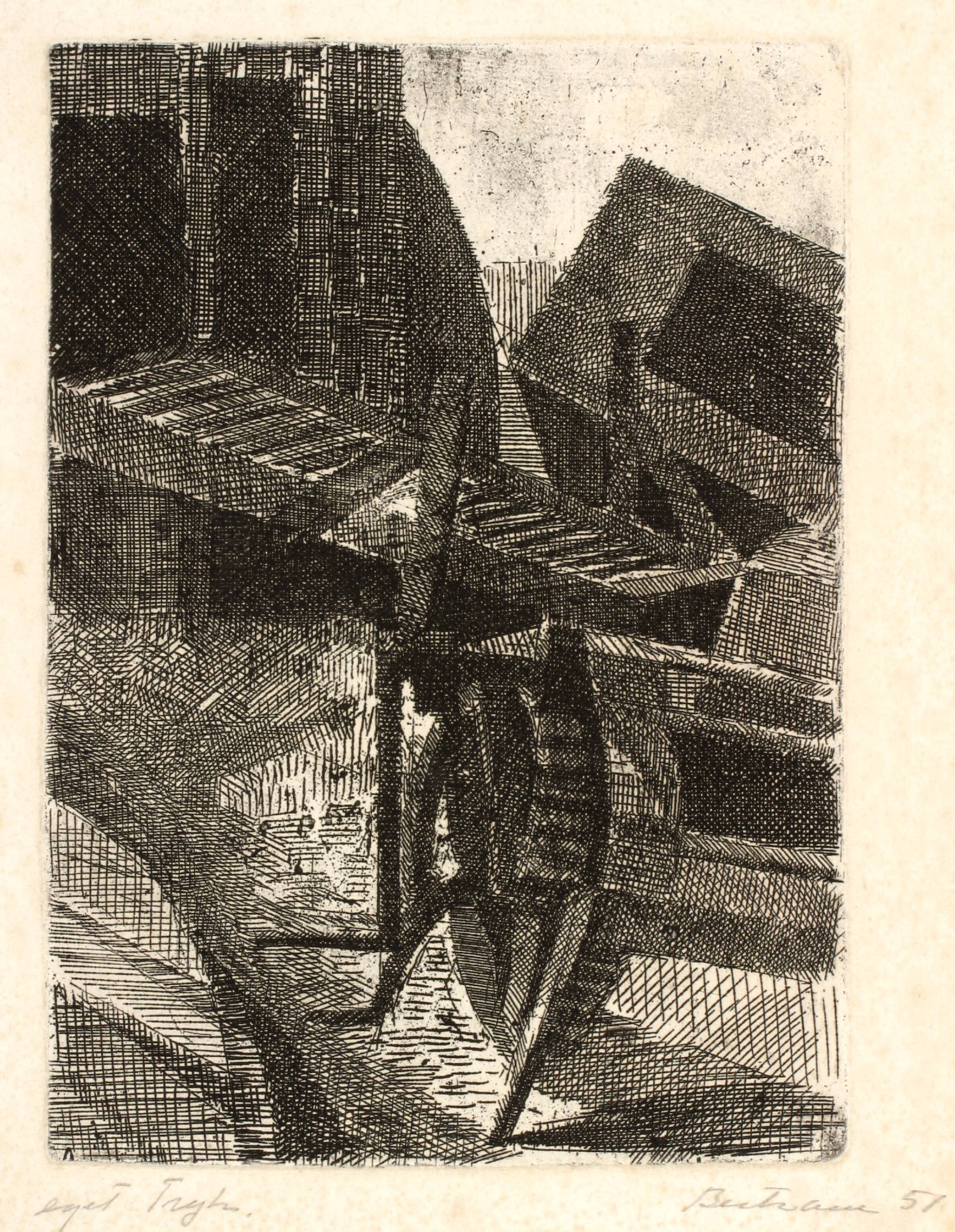 Skudehavnen, Helge Bertram, 1951