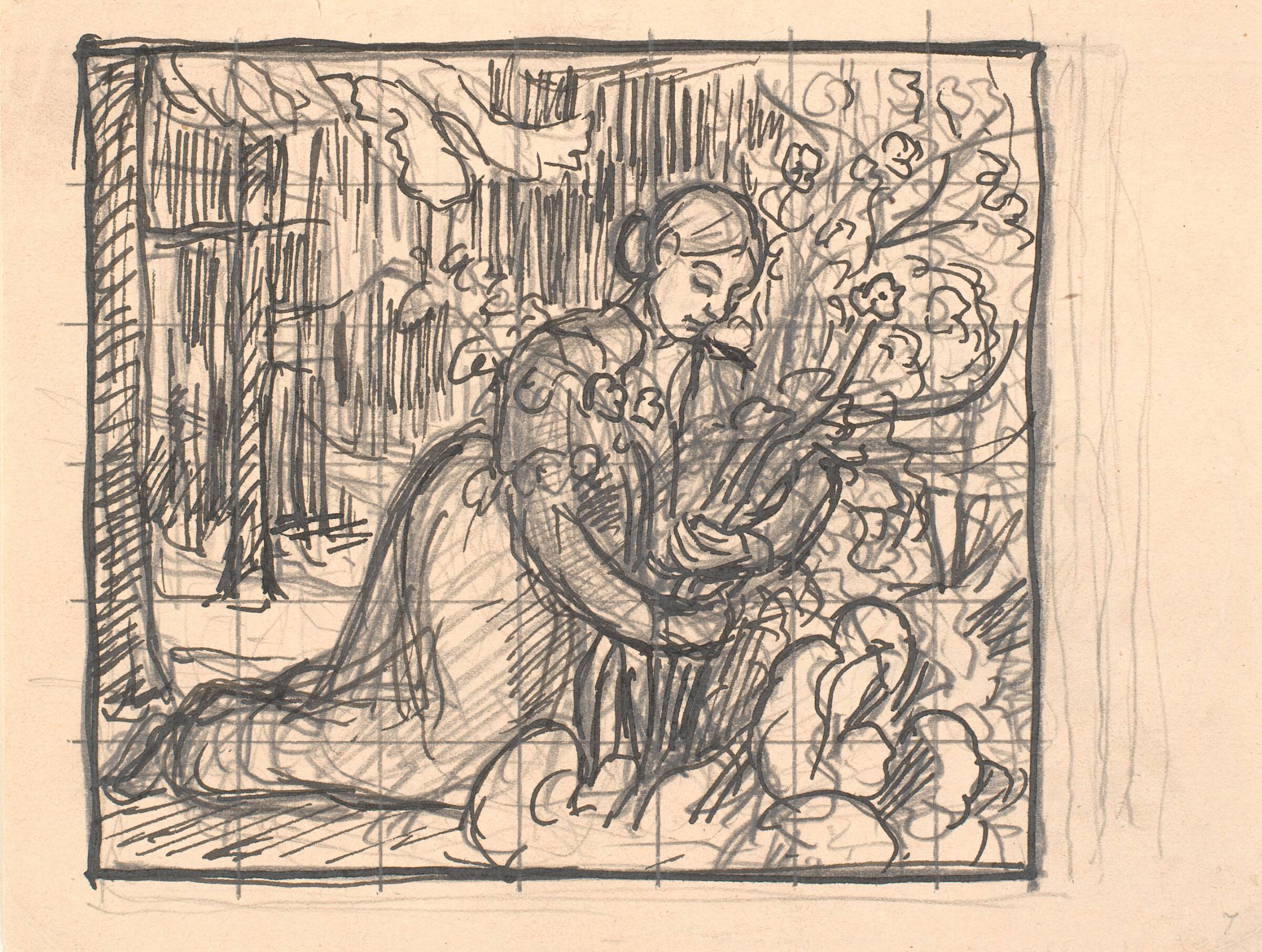 Har du ikke set Døden gå forbi..., Fritz Syberg, 1901-1902
