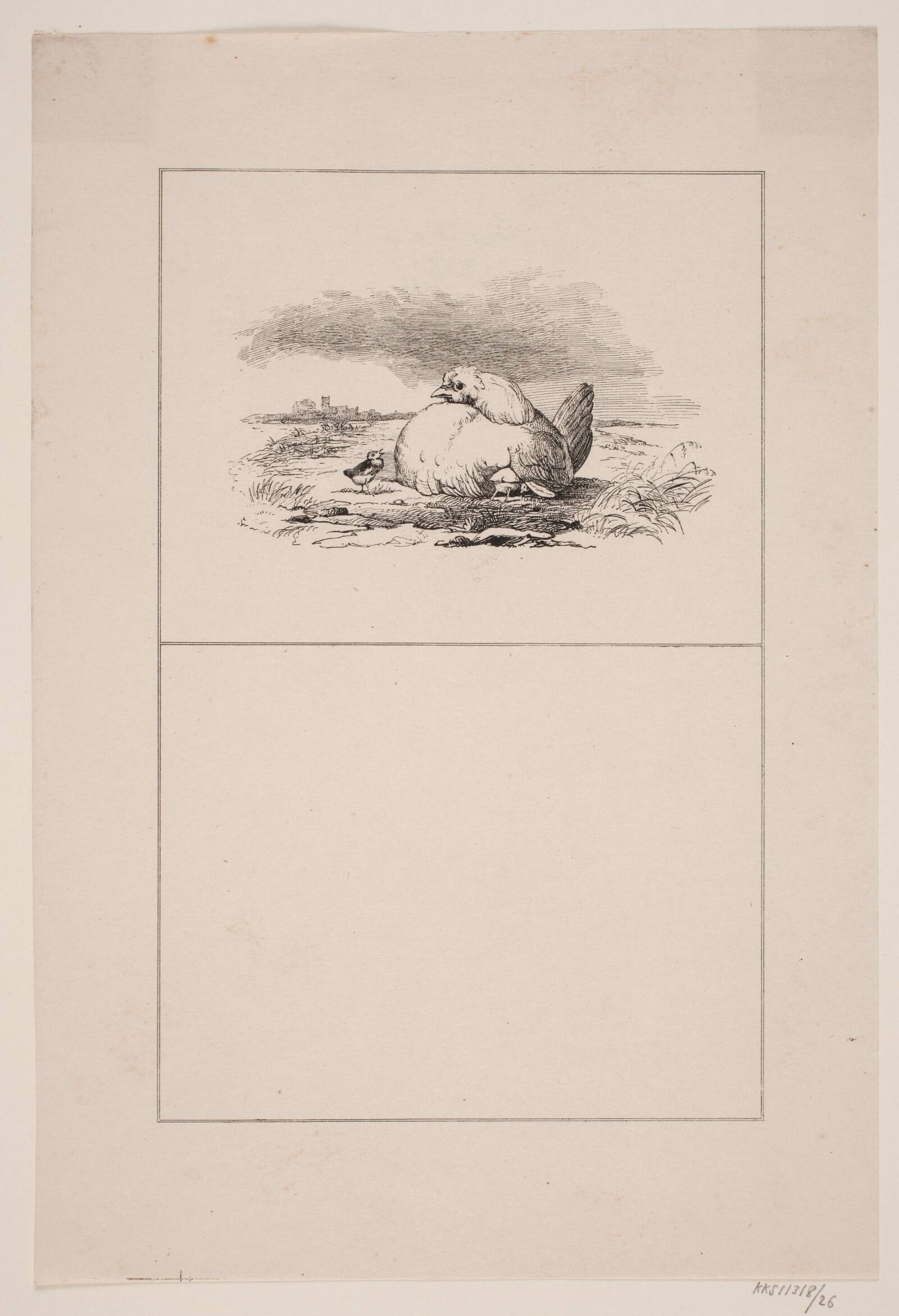 Kyllingerne, Adolph Kittendorff, 1845