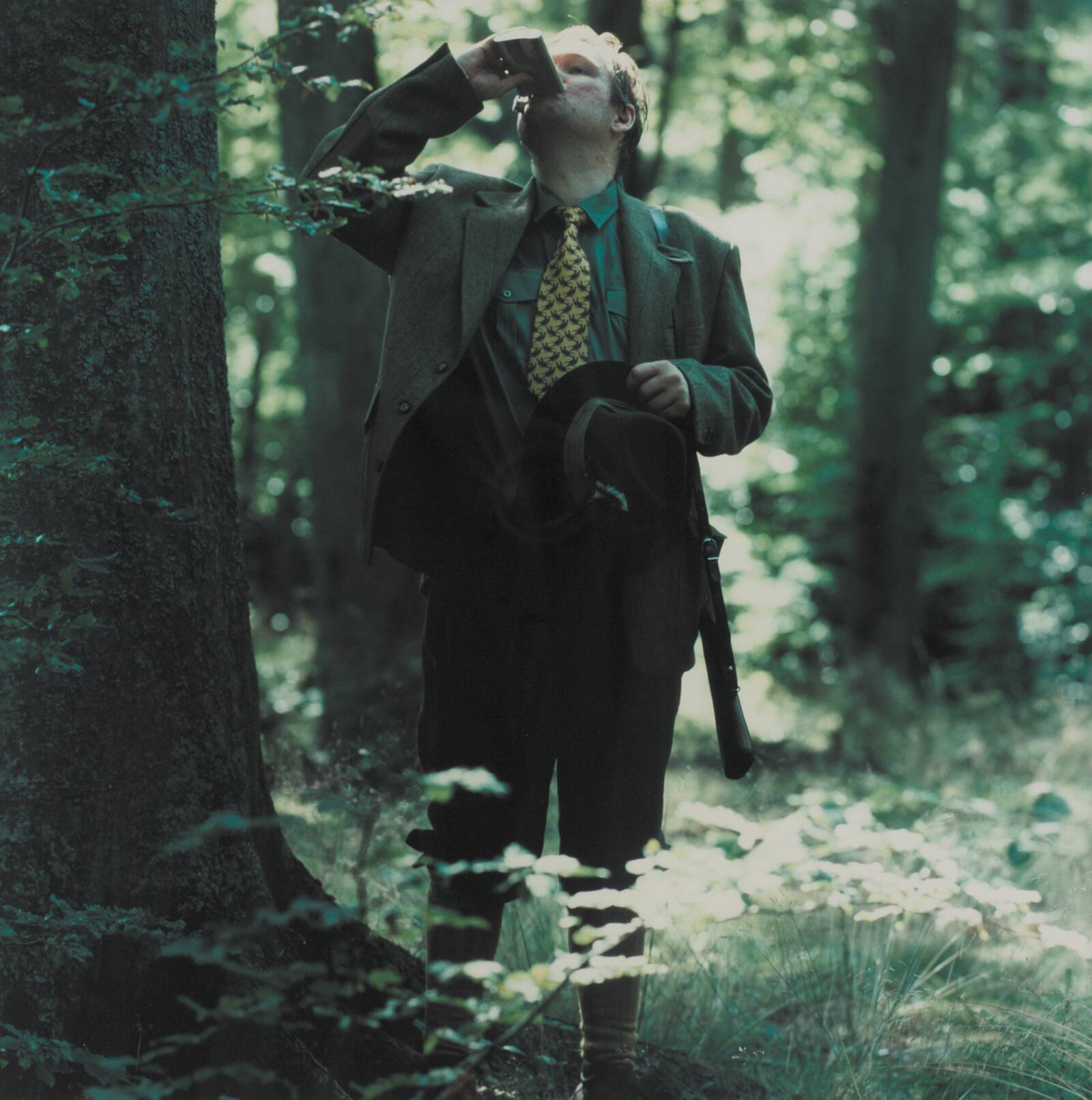 The Lake (The hunter having a drink) 5, Peter Land, 1999