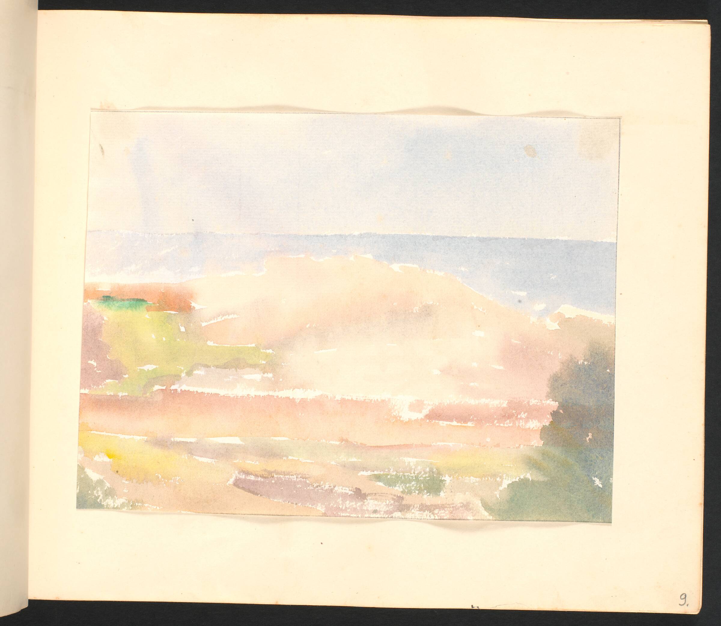 Kysten og havet, Johannes Frederiksen, 1944