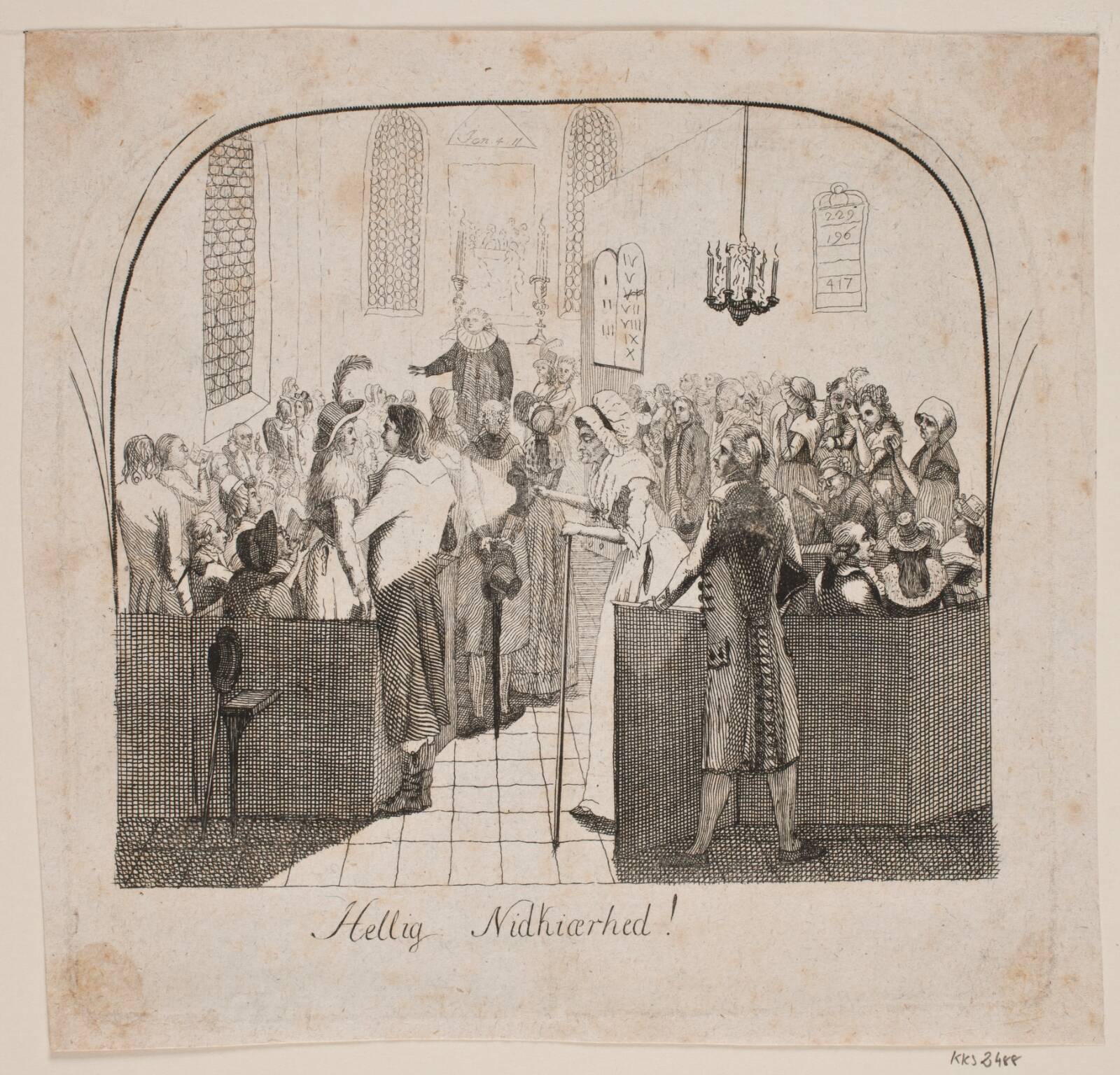 Hellig Nidkjærhed!, Gerhard Ludvig Lahde, 1795