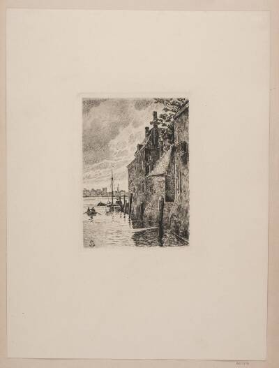 Gamle huse i Dordrecht