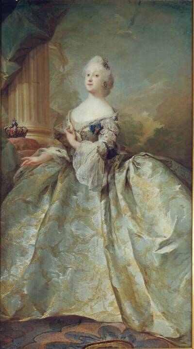 Portræt af Louise, Frederik V's første dronning