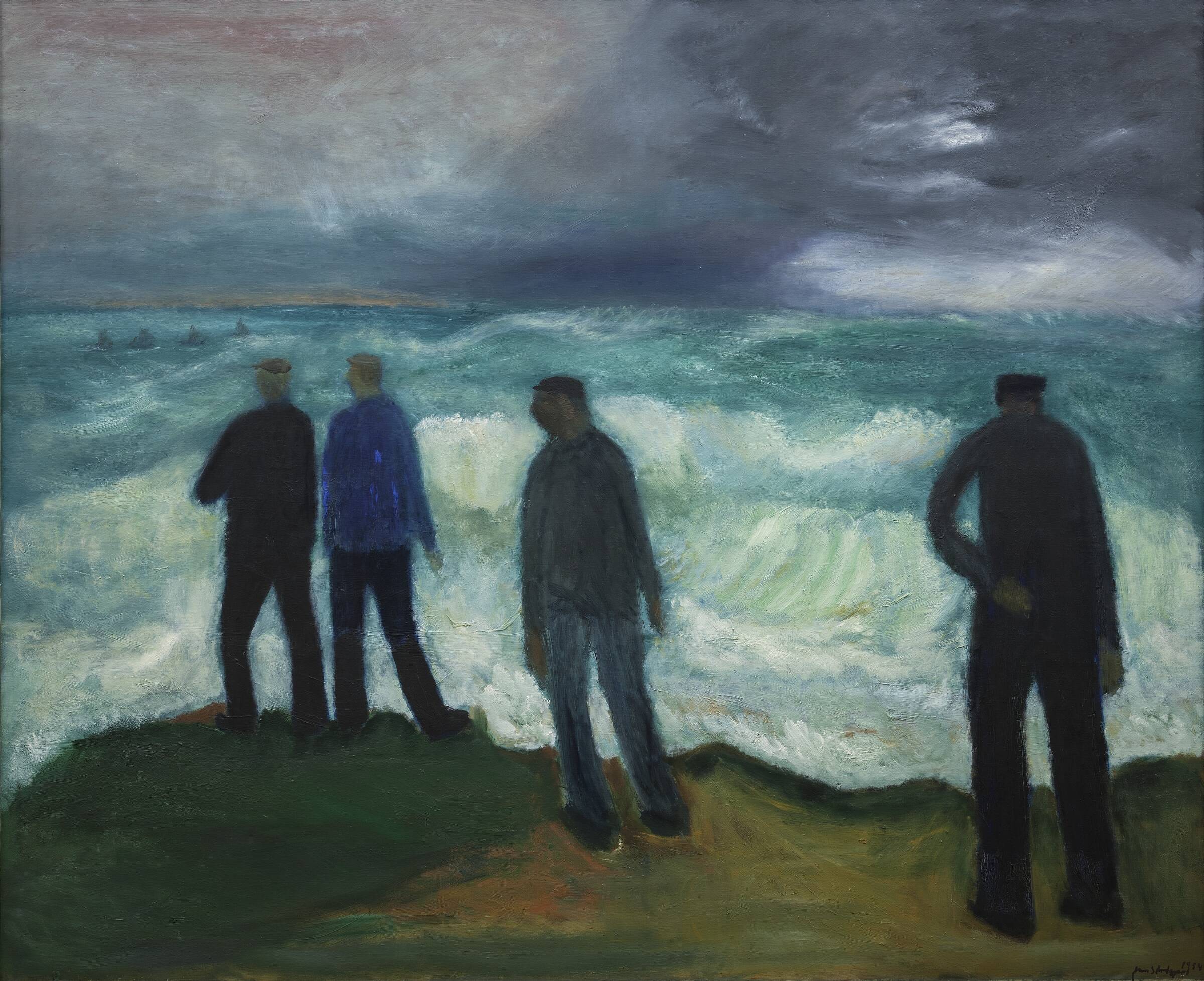 Hav. Storm, Jens Søndergaard, 1954