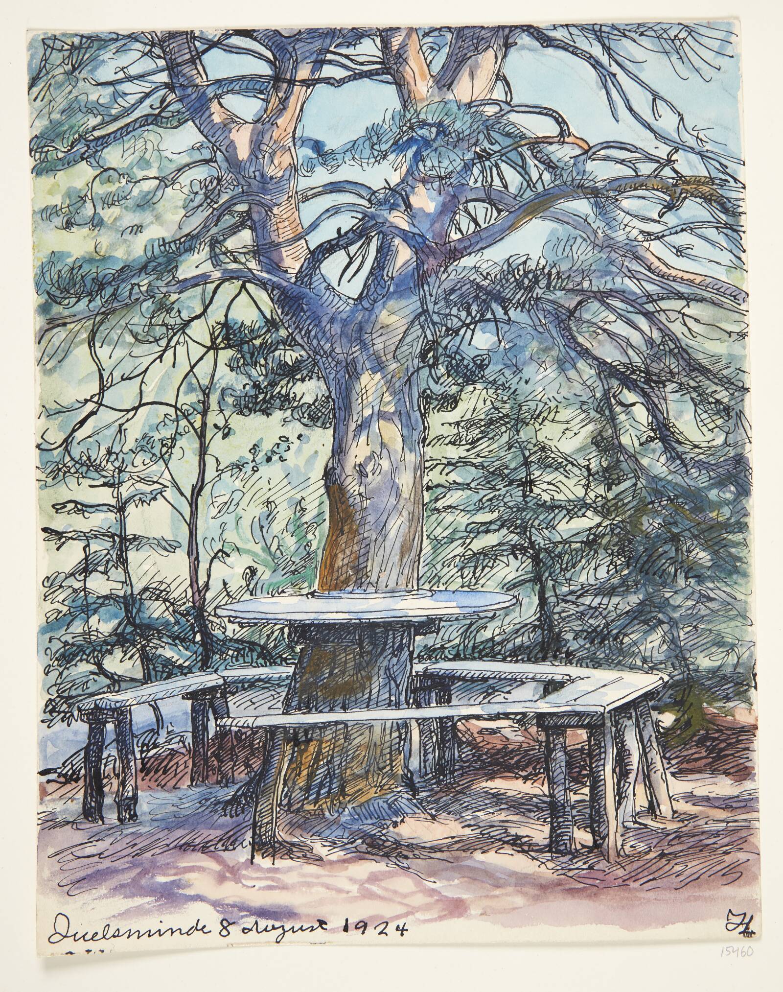 "Juelsminde". Læsø, Johannes Larsen, 1924