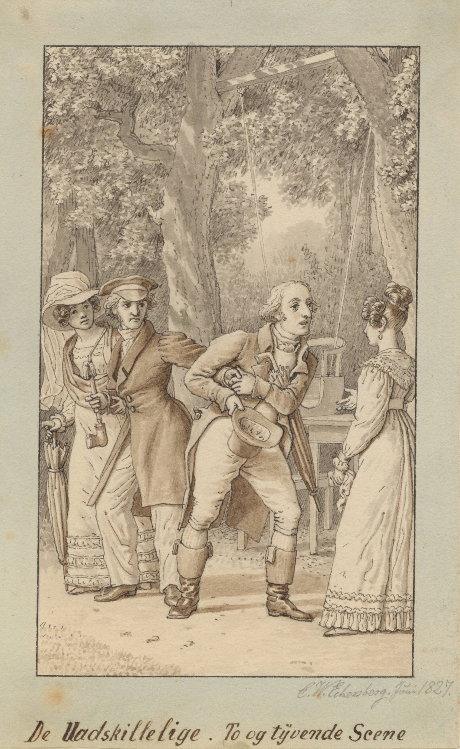 Så kom da ! Så kom da !, C.W. Eckersberg, 1826