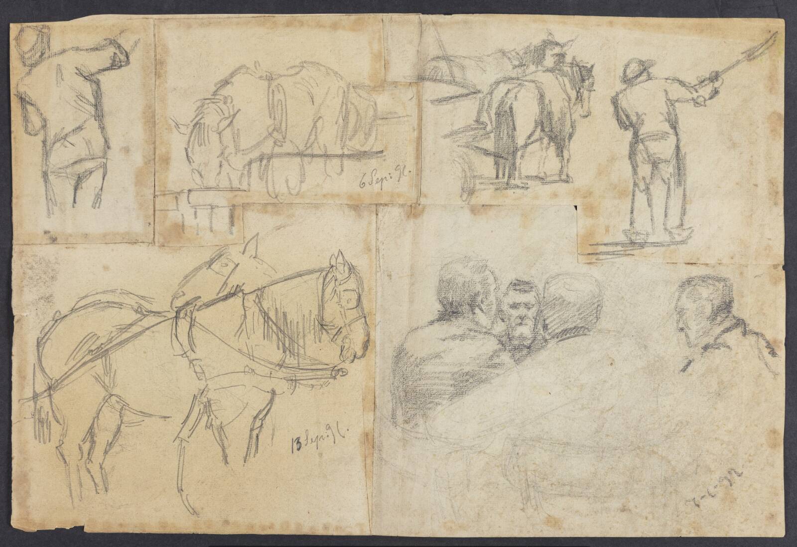 Figurstudie, Ejnar Nielsen, 1900