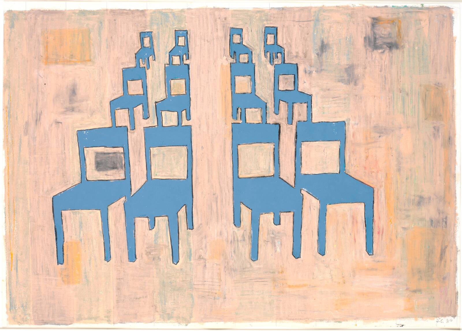 Uden titel, Jesper Christiansen, 1989