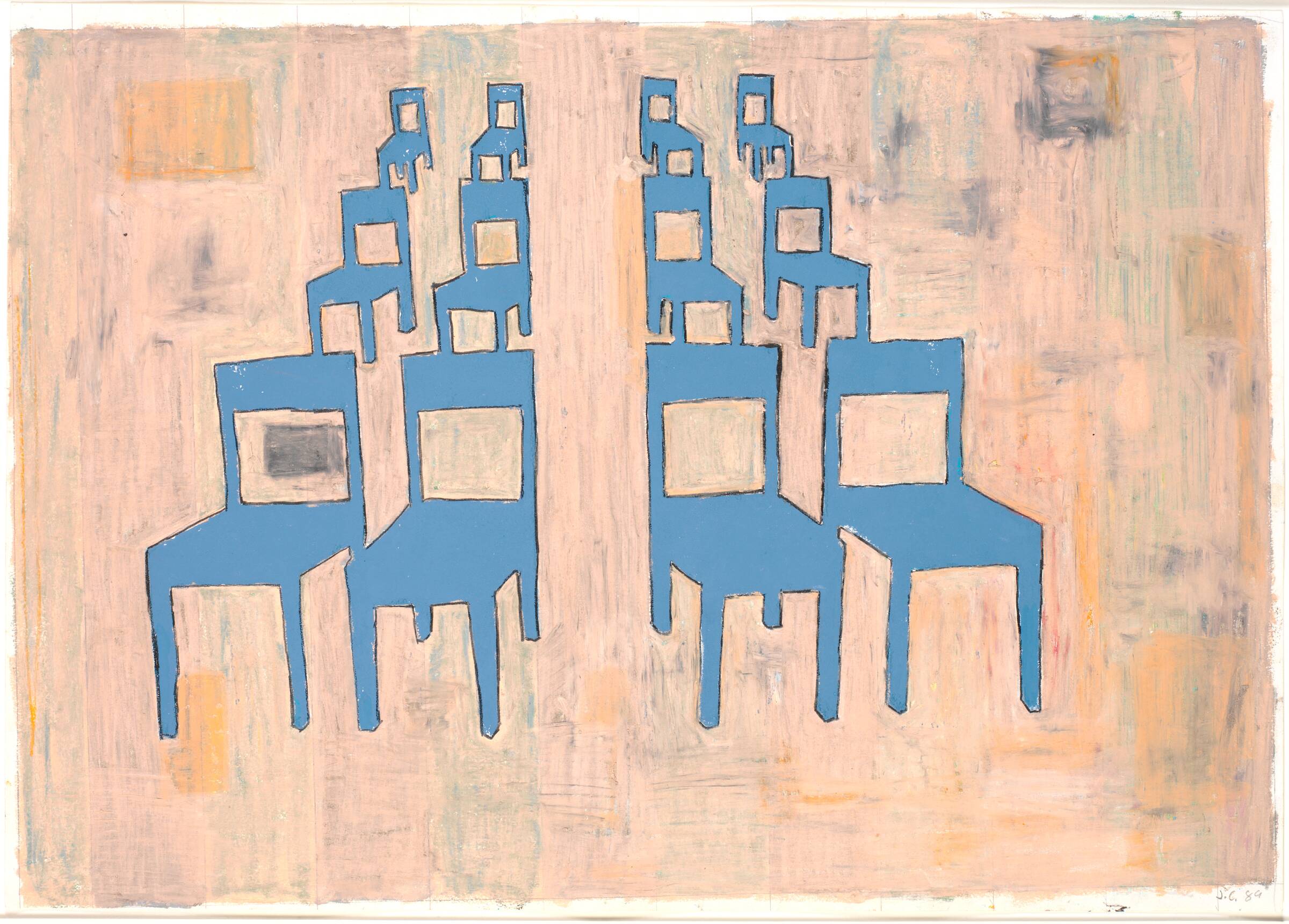 Uden titel, Jesper Christiansen, 1989