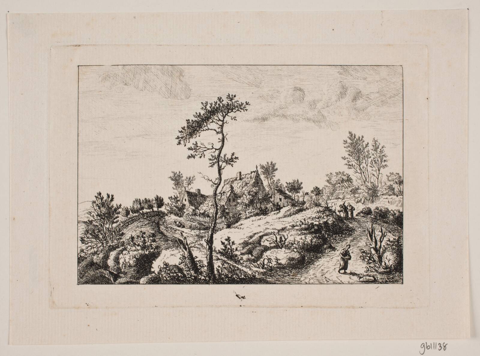 En landsby, Johan Bülow, 1751-1828