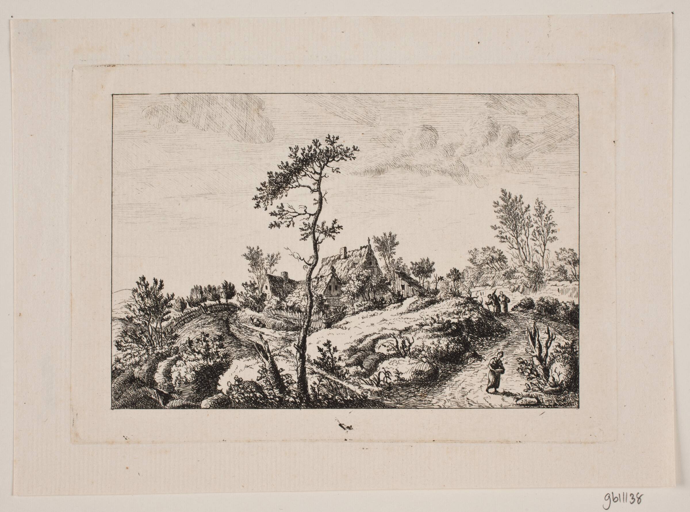 En landsby, Johan Bülow, 1751-1828