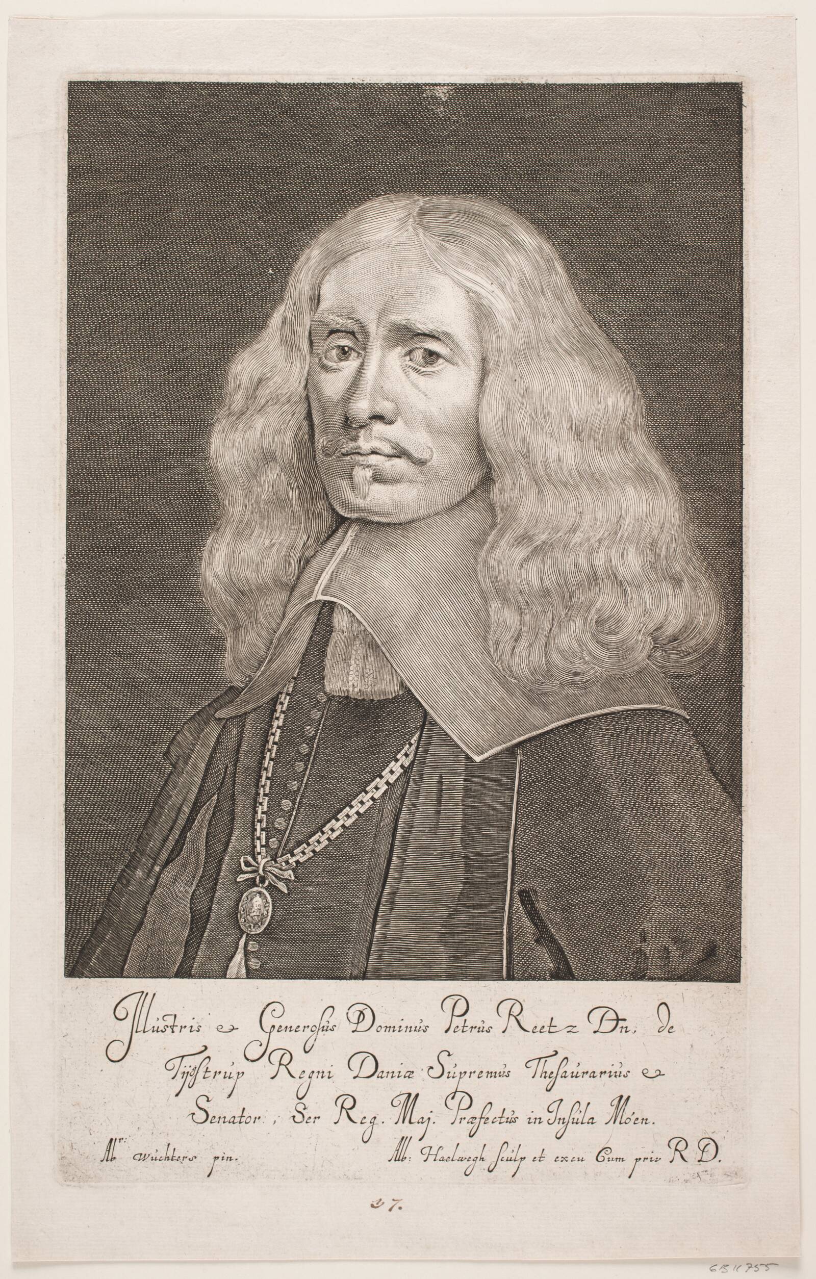Peder Reedtz, Albert Haelwegh, 1655-1659