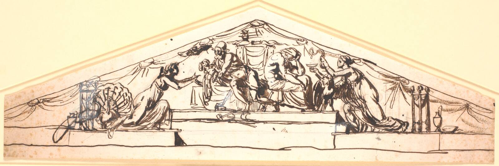 Athenes fødsel, Nicolai Abildgaard, 1796-1799