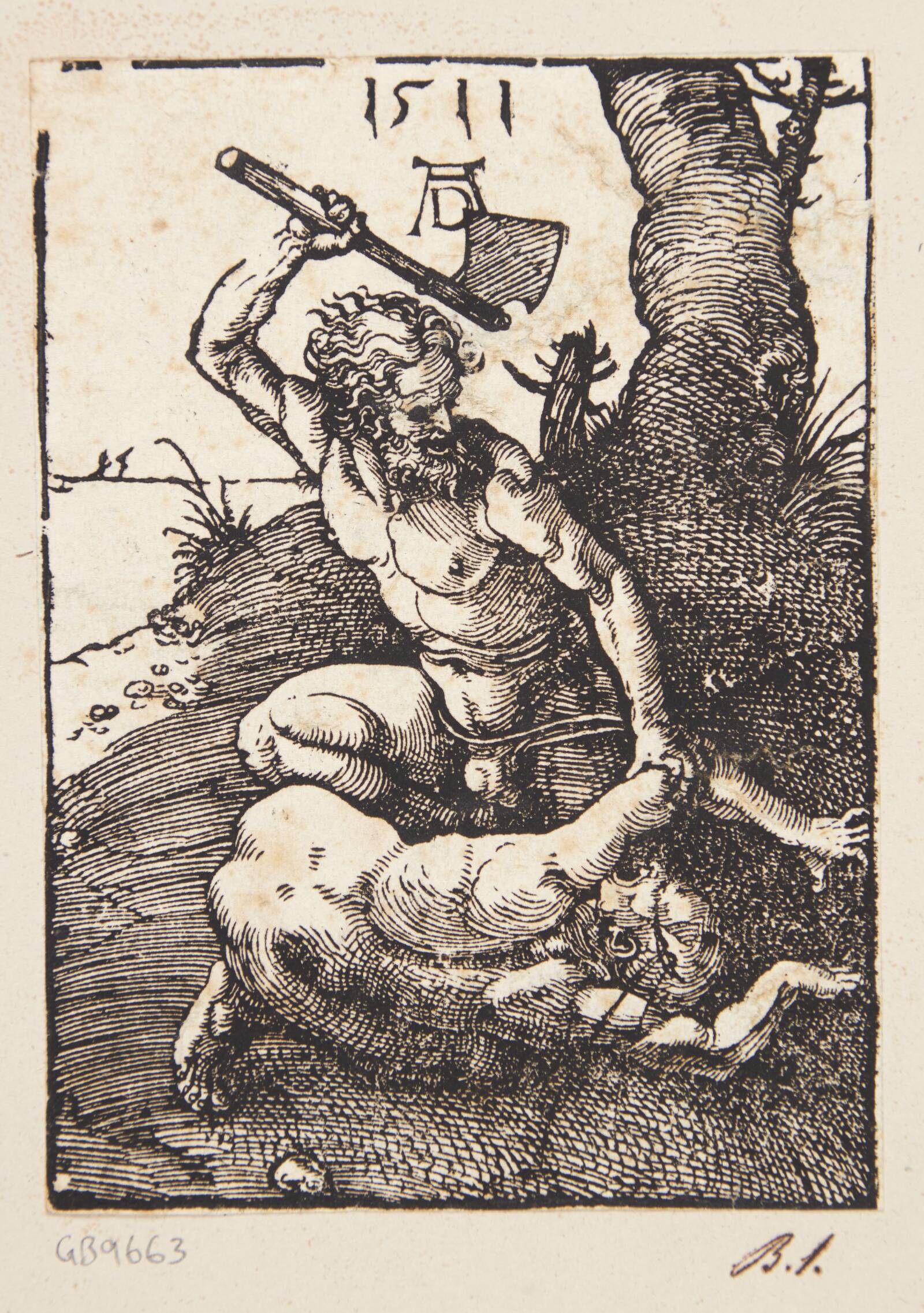 Kain slår Abel ihjel, Albrecht Dürer, 1511