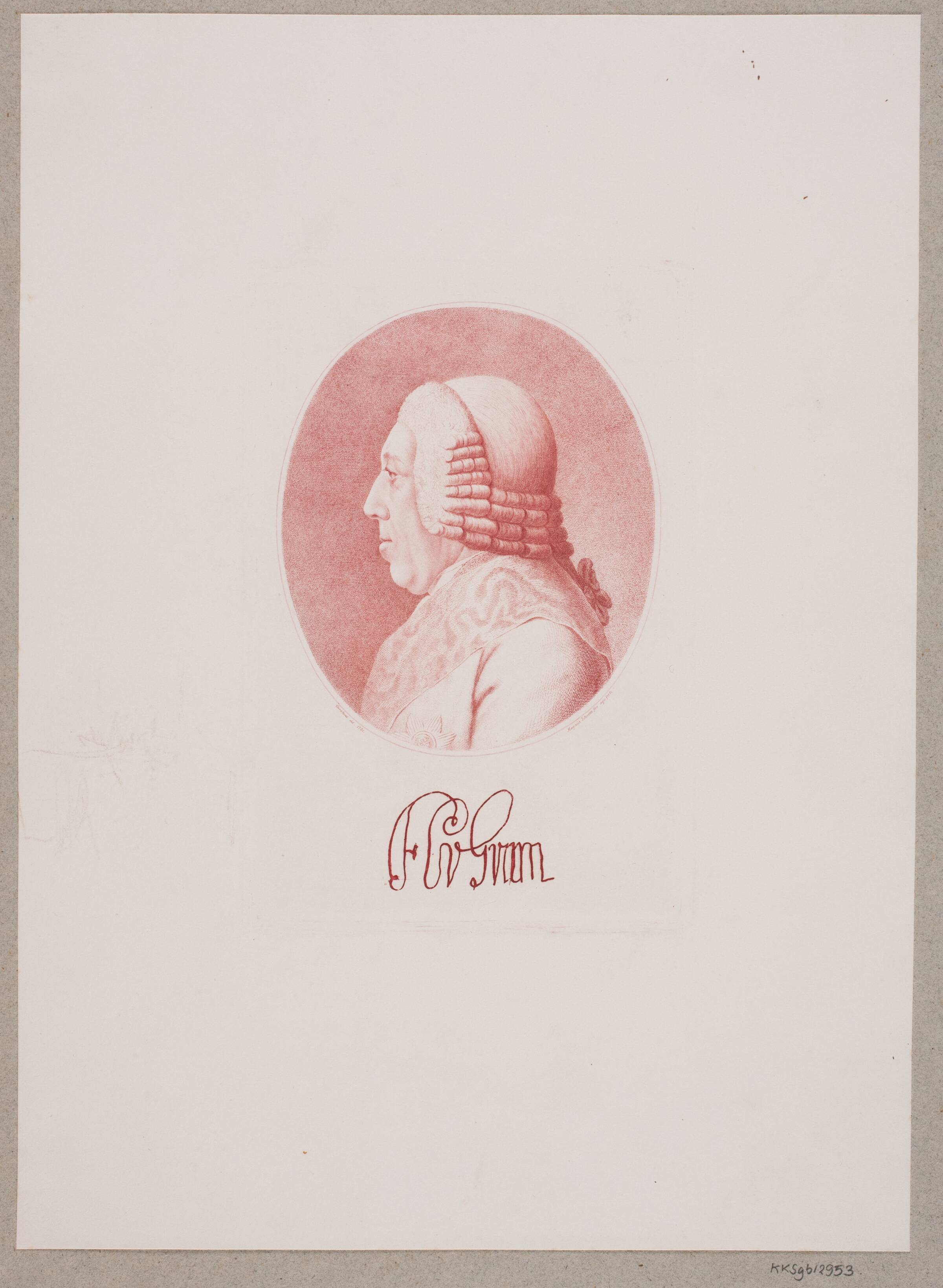 Frederik Carl von Gram, Julius Magnus-Petersen, 1834-1866
