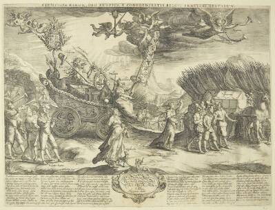 Allegori over Nederlandenes sejr over Spanien