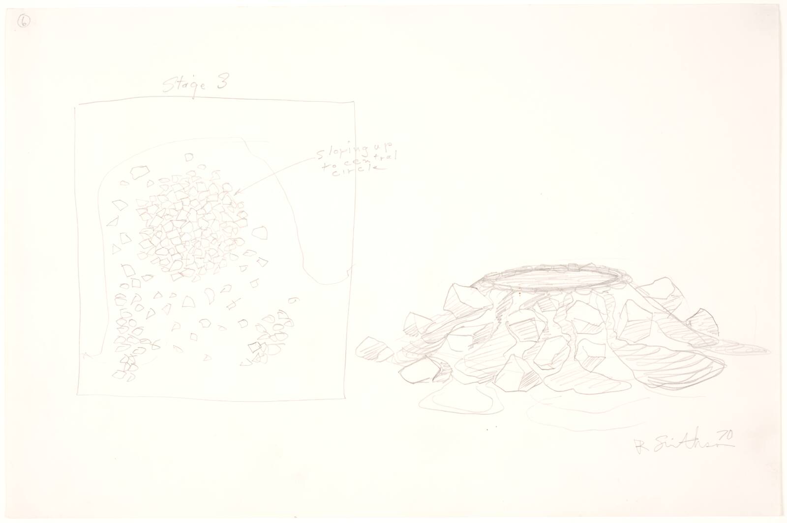 Texas Overflow, Robert Smithson, 1970