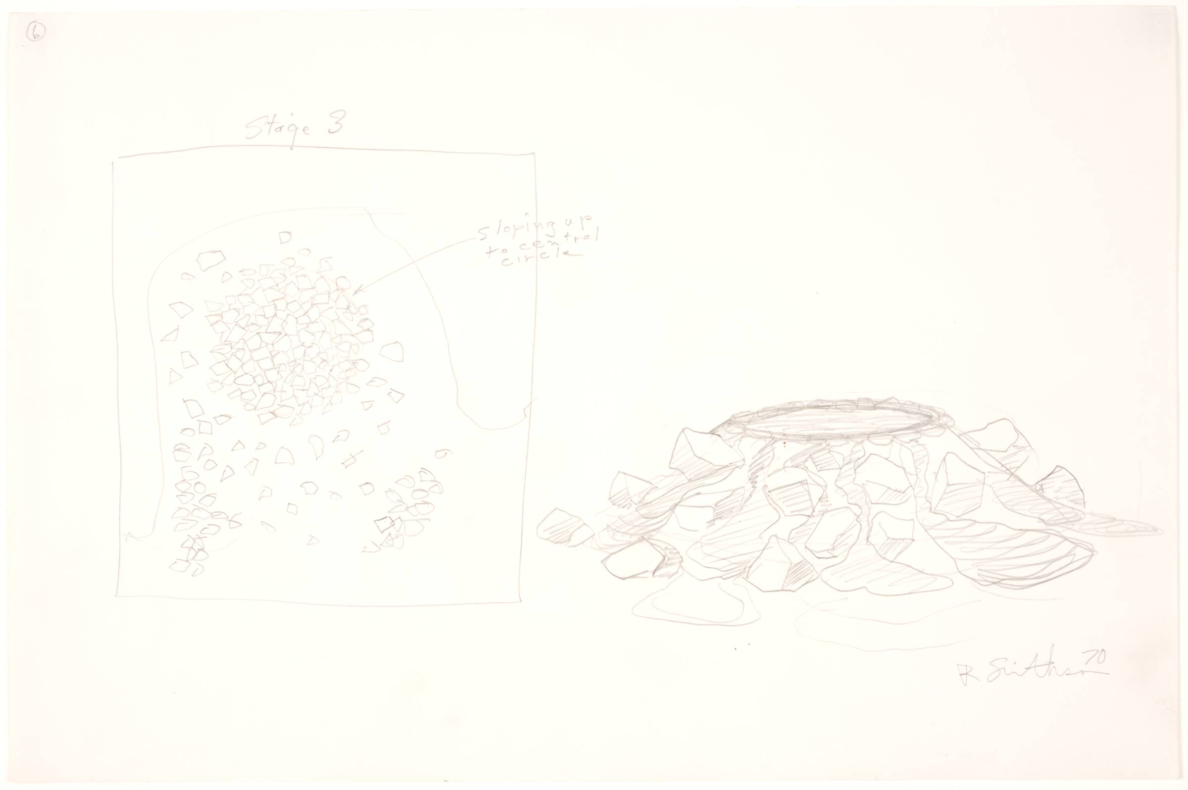 Texas Overflow, Robert Smithson, 1970