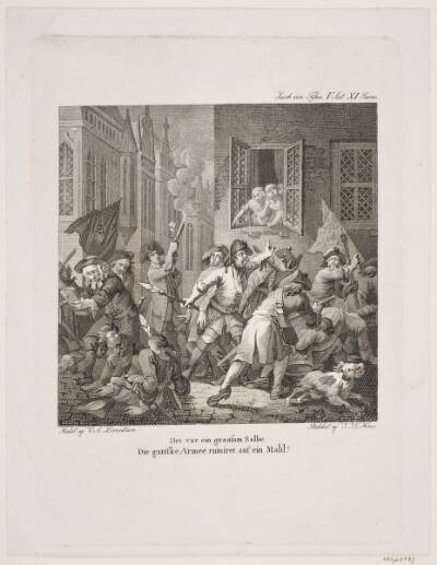 Illustration til Holbergs Komedier