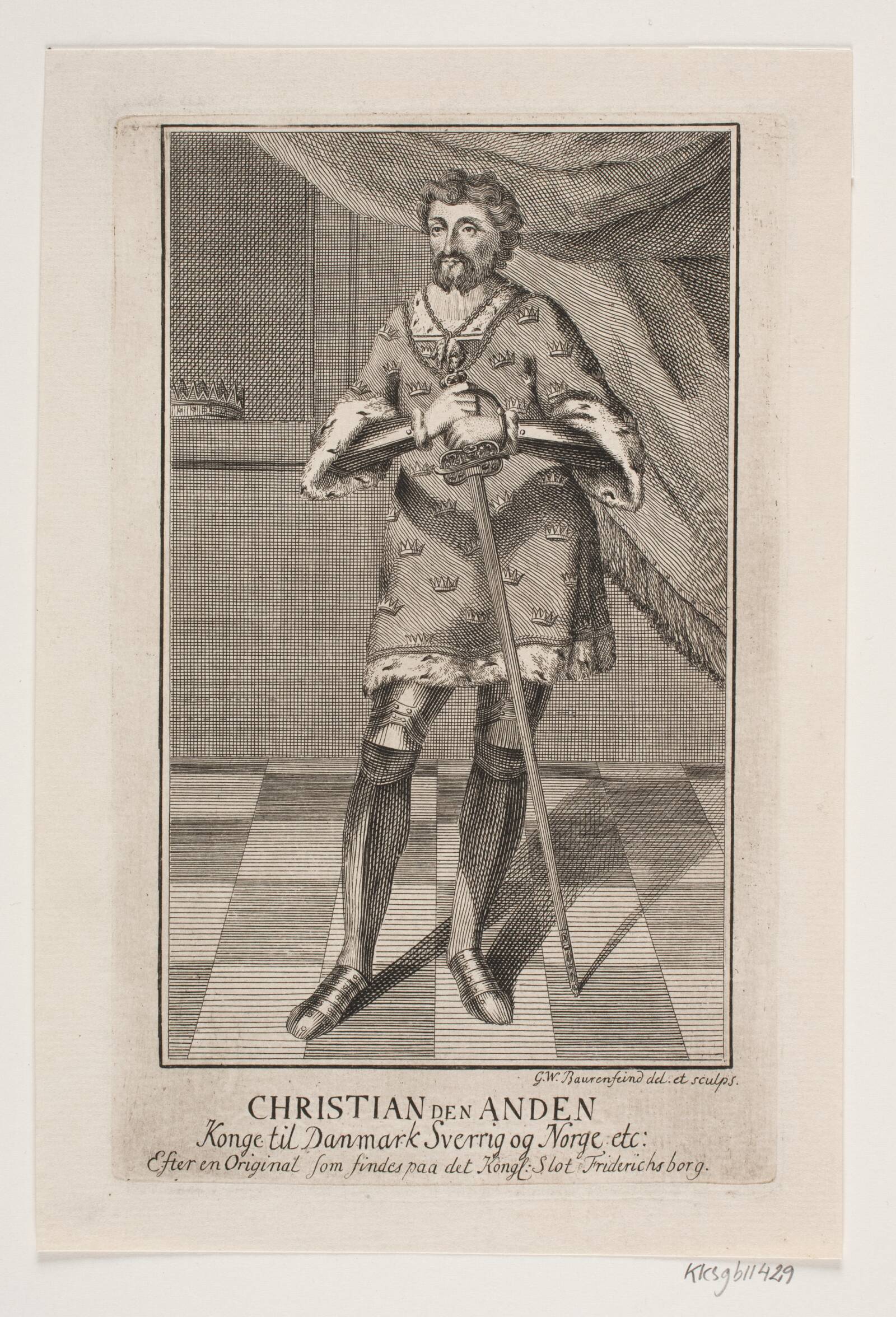 Christian II, Georg Vilhelm Baurenfeind, 1728-1763
