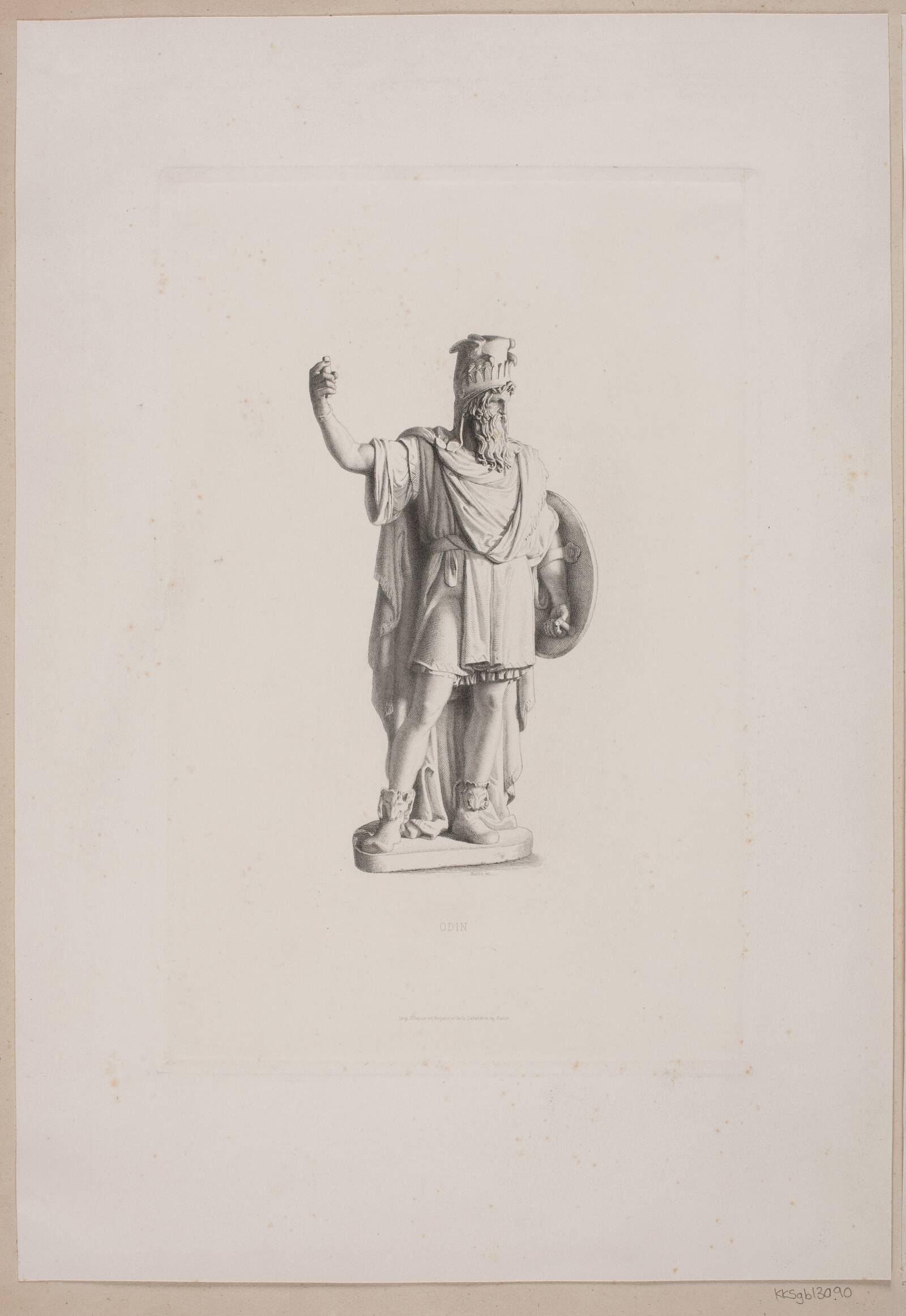 Odin, Joel Ballin, 1822-1885