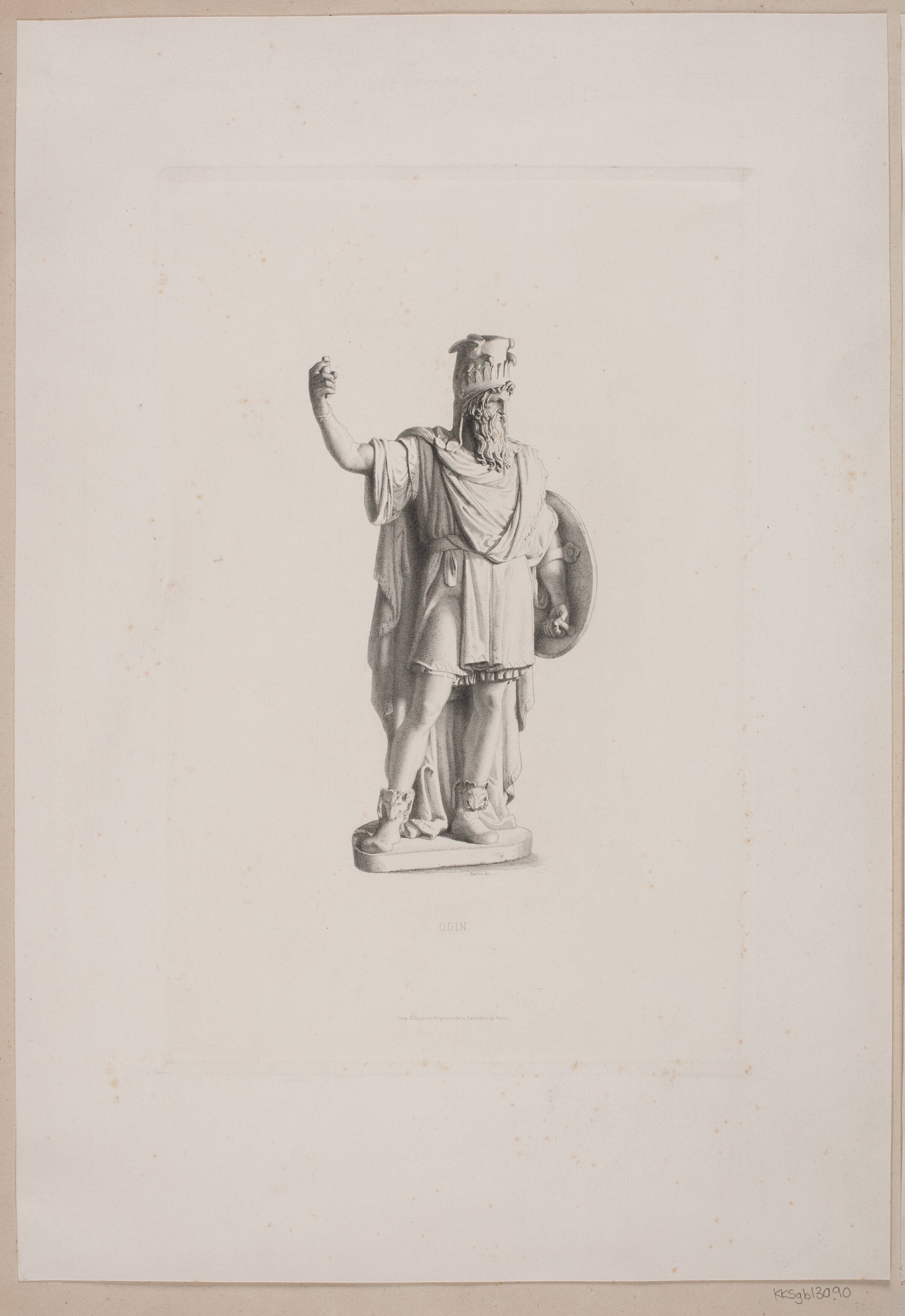 Odin, Joel Ballin, 1822-1885