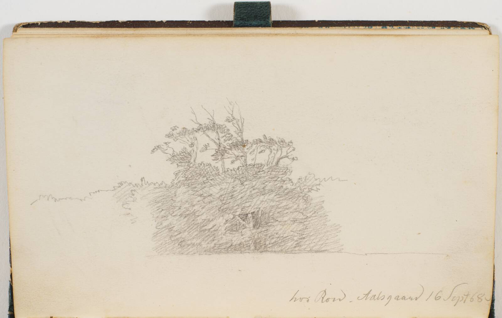 Krat og træer, P.C. Skovgaard, 1868