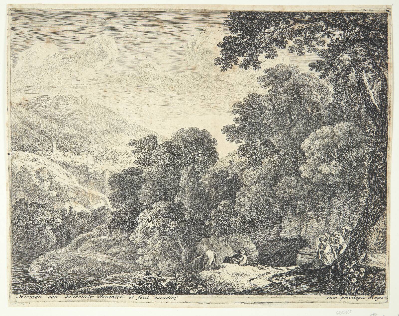 Grotten, Herman van Swanevelt, 1603-1655