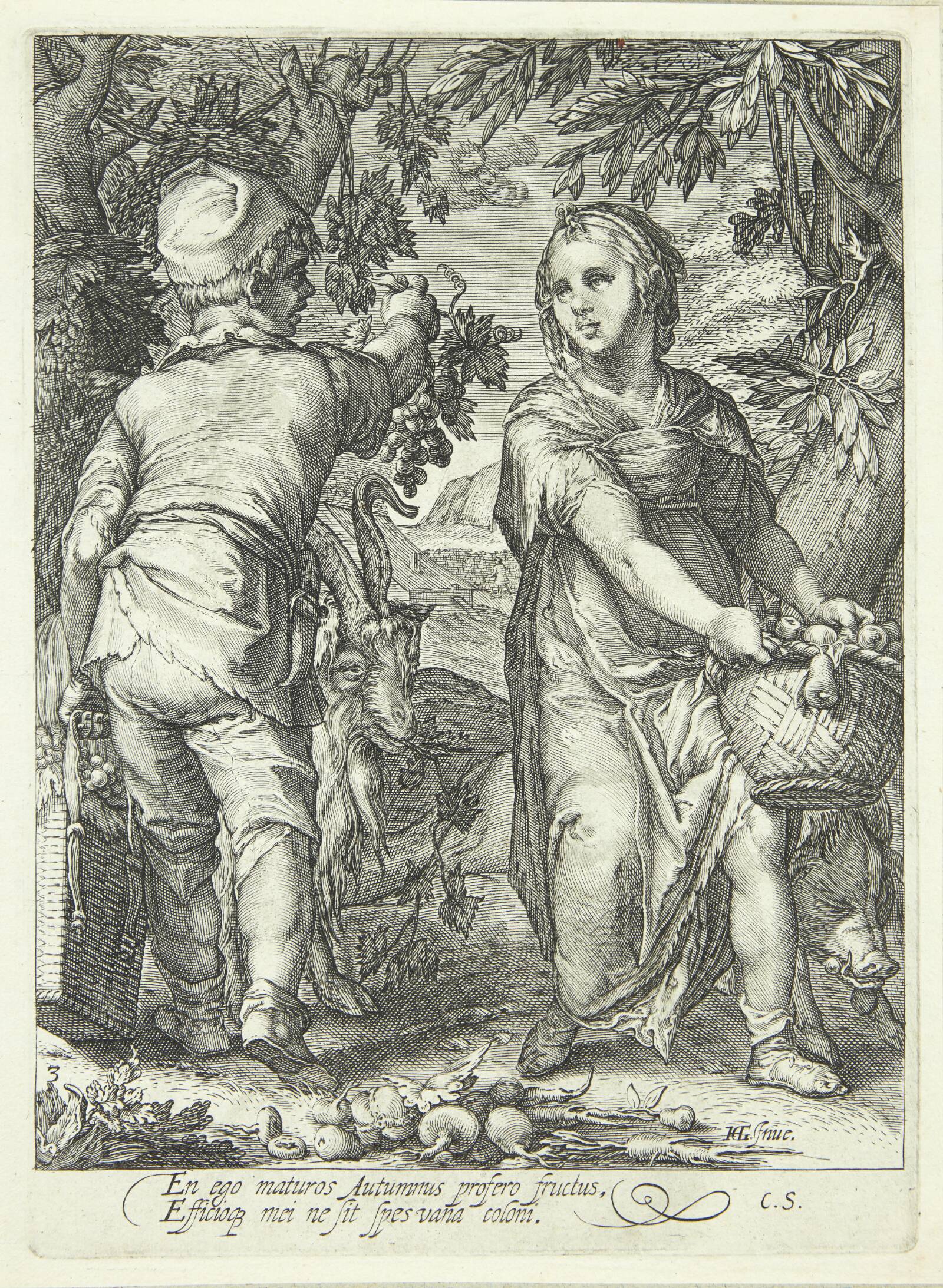 Efterår, Ubekendt, 1601-1700