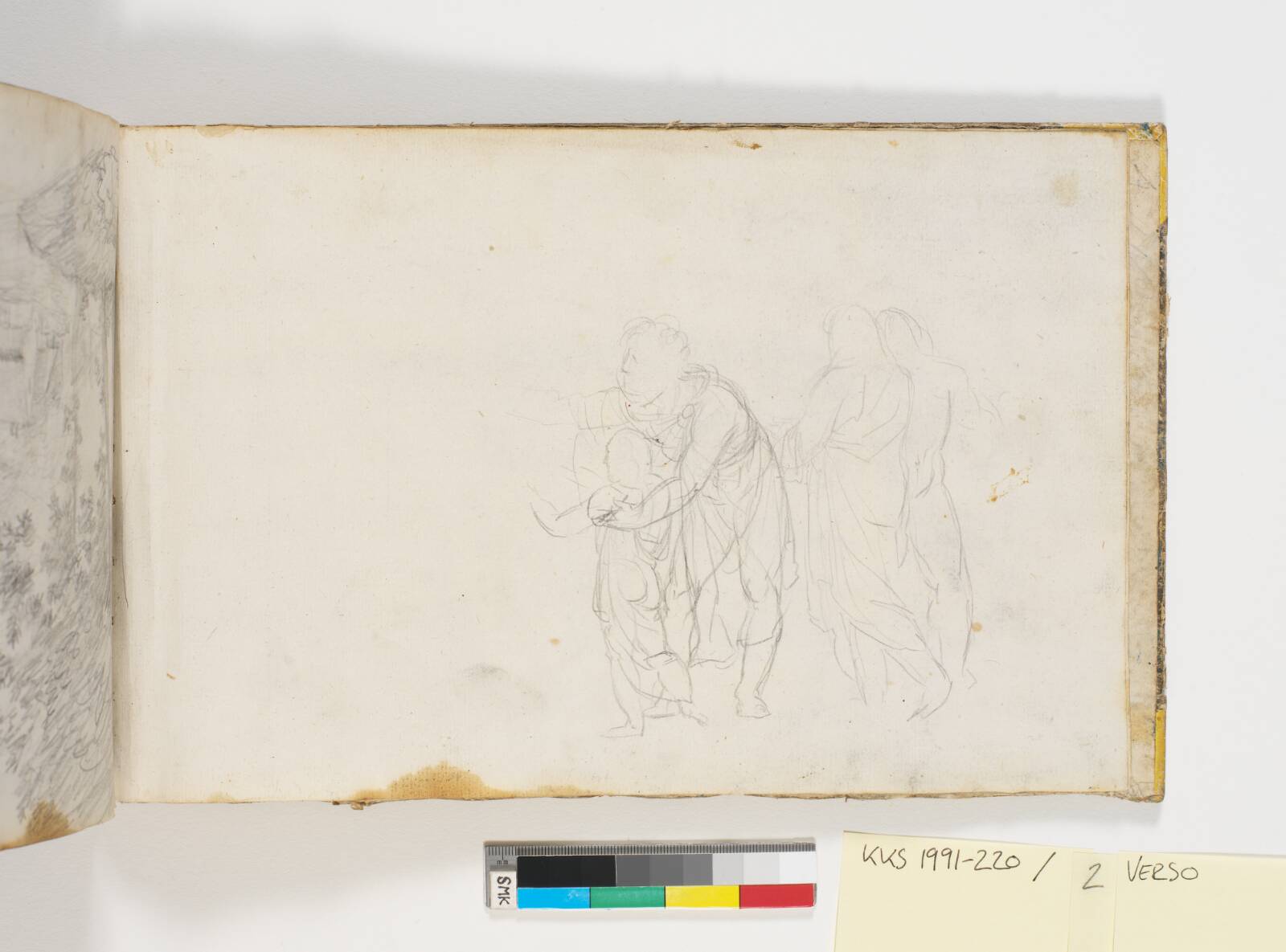 Historiske figurer, C.W. Eckersberg, 1804