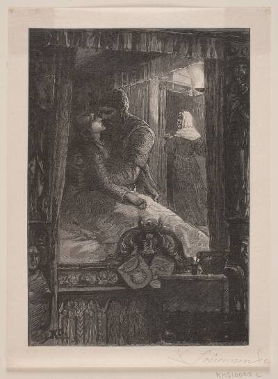 Illustration til "Hjortens flugt"