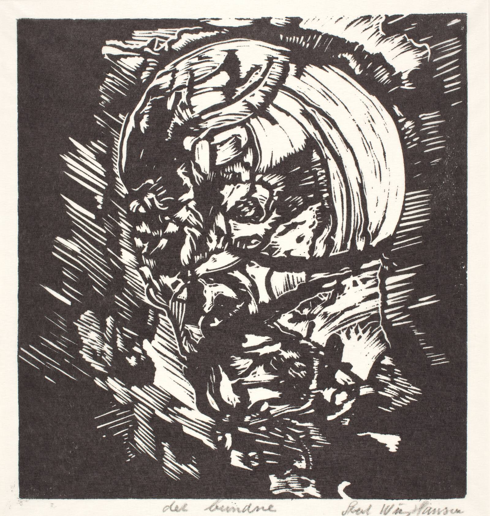"Det bundne", Svend Wiig Hansen, 1969