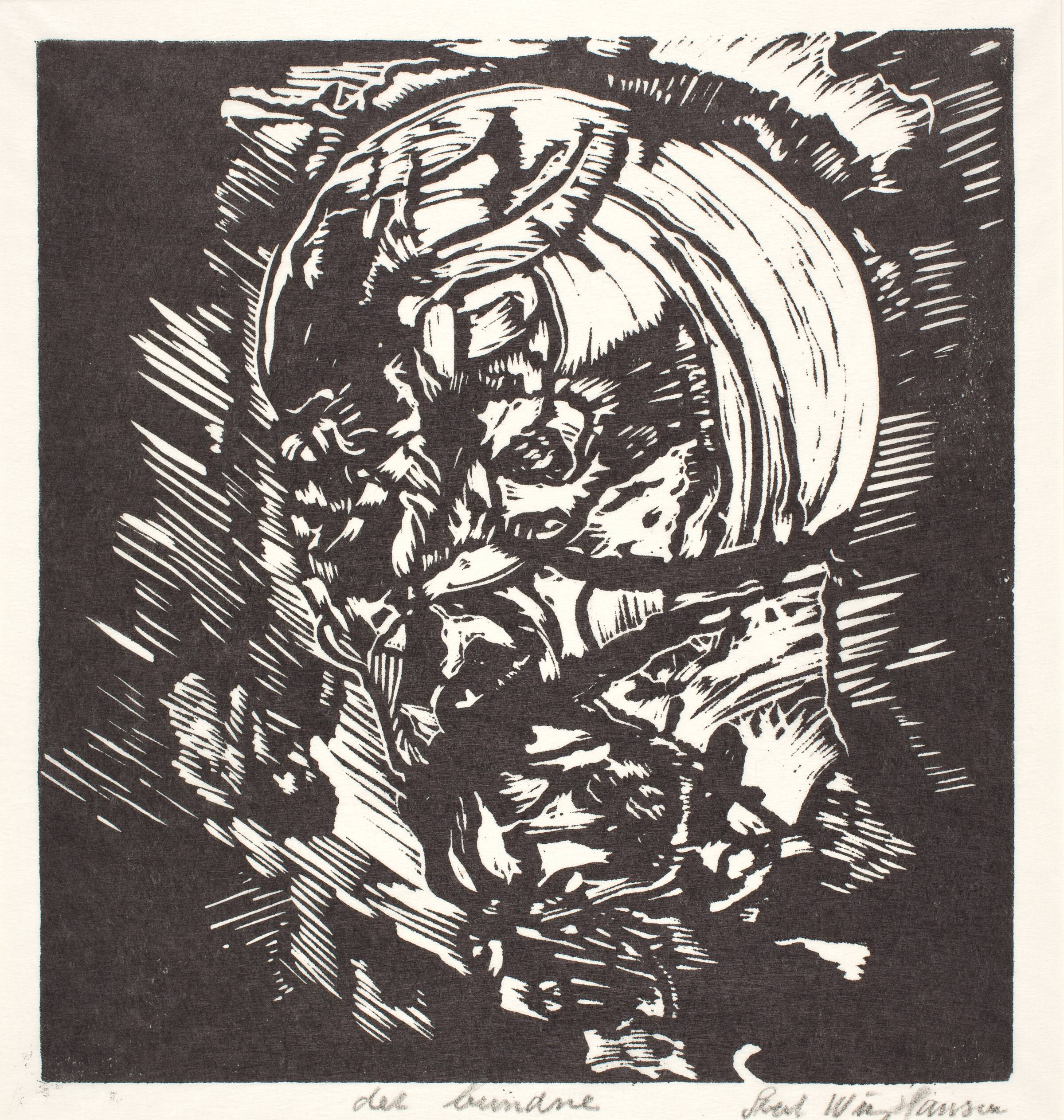 "Det bundne", Svend Wiig Hansen, 1969