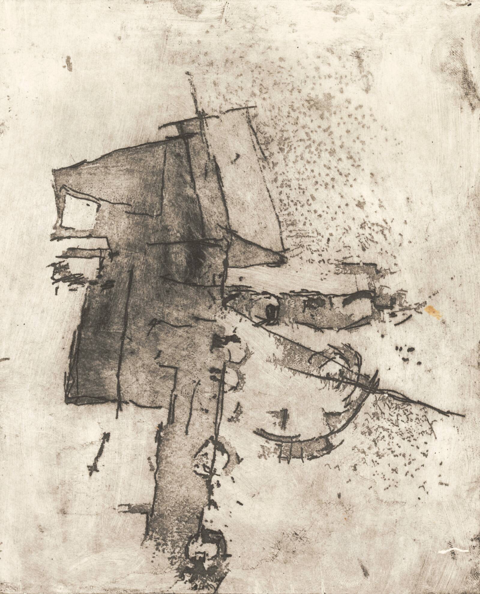 Radering, Bjørn Nørgaard, 1964-1965
