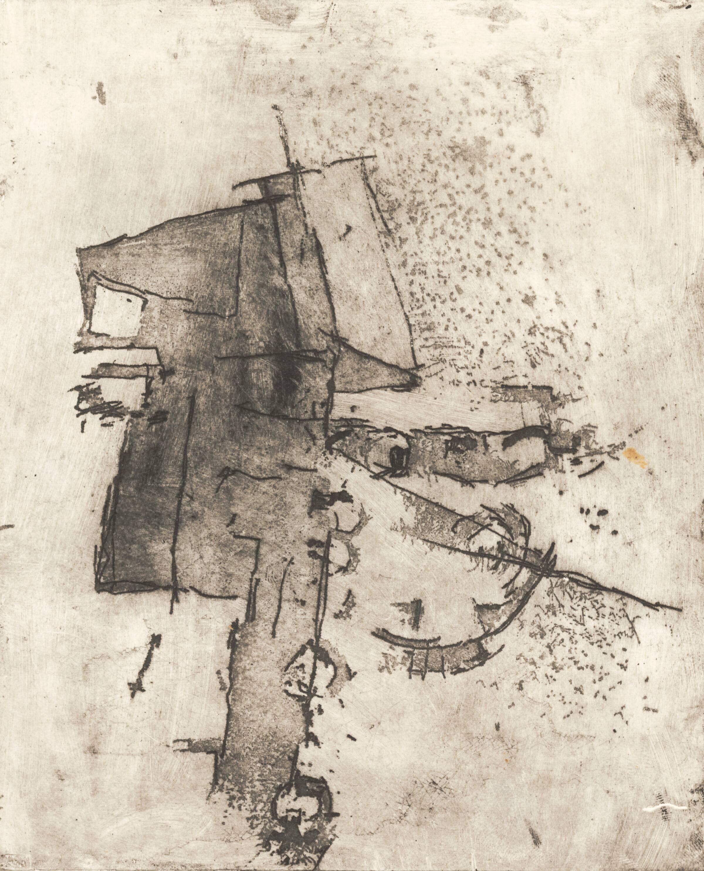 Radering, Bjørn Nørgaard, 1964-1965